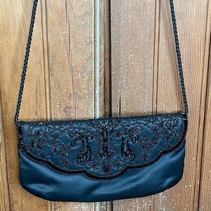 ⭐️Andre Cellini black beaded purse